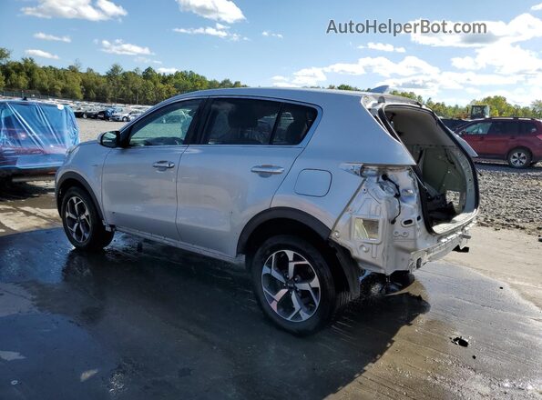 KNDPMCAC0N7011625 2022 KIA SPORTAGE Silver Trasero izquierdo