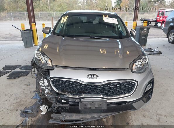 KNDPMCAC1N7961573 2022 KIA SPORTAGE Серый Вид задней части салона