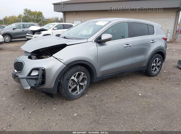 KNDPMCAC2M7942951 2021 KIA SPORTAGE Gray Front left