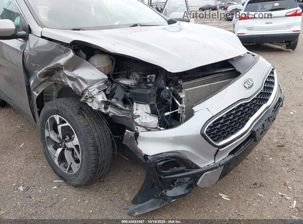 KNDPMCAC2M7942951 2021 KIA SPORTAGE Gray Front view
