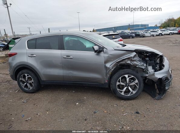 KNDPMCAC2M7942951 2021 KIA SPORTAGE Gray 360 interior view