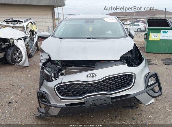 KNDPMCAC2M7942951 2021 KIA SPORTAGE Gray Rear interior view