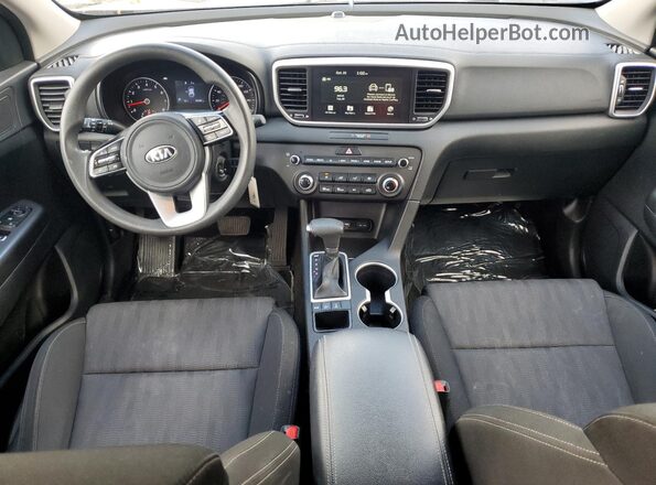 KNDPMCAC2N7001369 2022 KIA SPORTAGE Silver Vista del salpicadero