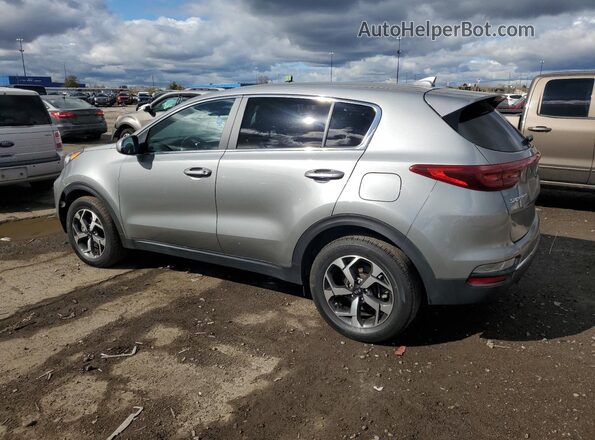 KNDPMCAC2N7001369 2022 KIA SPORTAGE Silver Trasero izquierdo