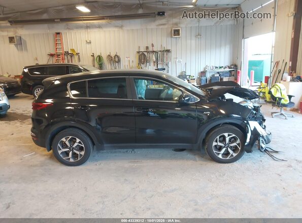 KNDPMCAC3L7686723 2020 KIA SPORTAGE Black Вид задньої частини салону