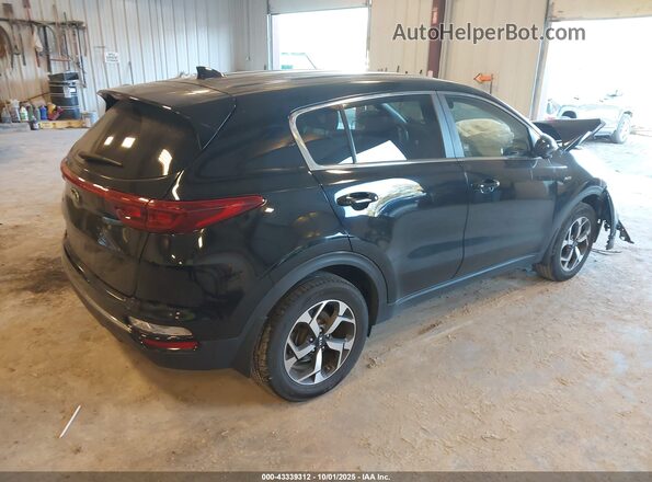 KNDPMCAC3L7686723 2020 KIA SPORTAGE Black Задня права чверть