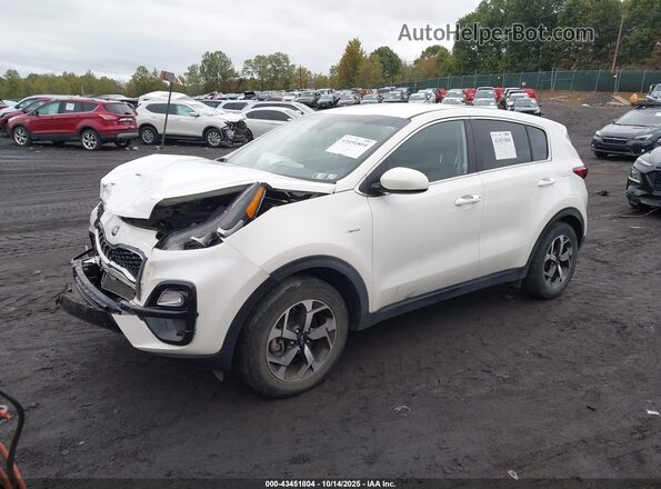 KNDPMCAC3M7892934 2021 KIA SPORTAGE White Przód lewy
