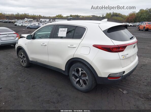 KNDPMCAC3M7892934 2021 KIA SPORTAGE White Tył lewy