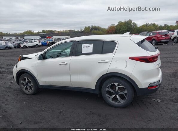 KNDPMCAC3M7892934 2021 KIA SPORTAGE White Widok wnętrza 360 stopni