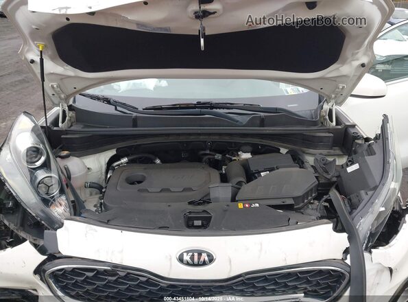 KNDPMCAC3M7892934 2021 KIA SPORTAGE White Widok z tyłu