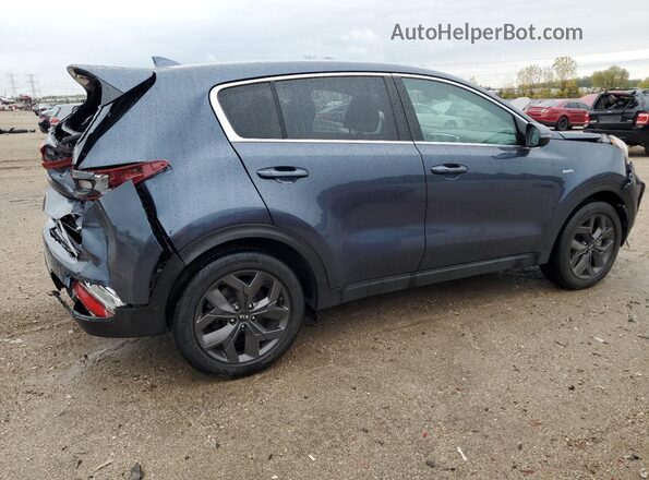 KNDPMCAC3N7956990 2022 KIA SPORTAGE Blue უკანა მარჯვენა