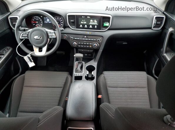 KNDPMCAC3N7956990 2022 KIA SPORTAGE Blue წინა პანელის ხედი
