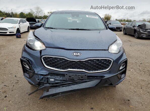 KNDPMCAC3N7956990 2022 KIA SPORTAGE Blue წინა ხედი