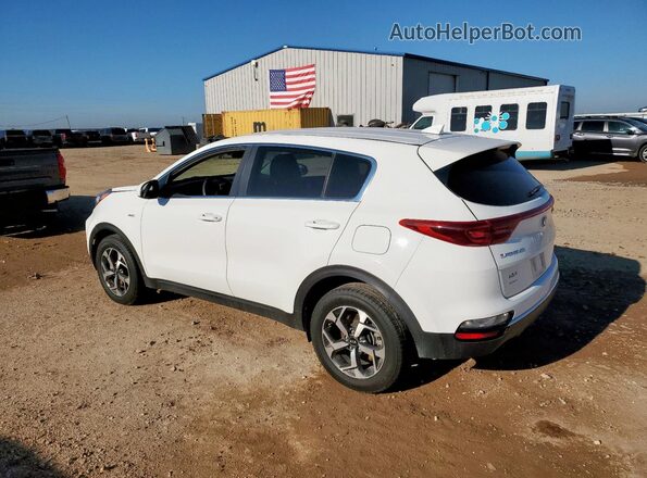 KNDPMCAC4L7748193 2020 KIA SPORTAGE White Հետևի ձախ