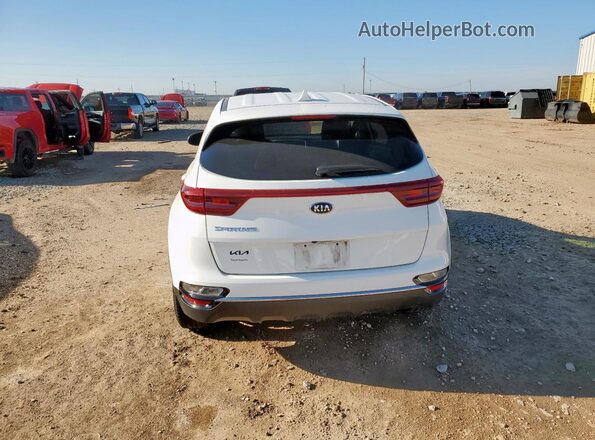 KNDPMCAC4L7748193 2020 KIA SPORTAGE White Հետևի տեսք