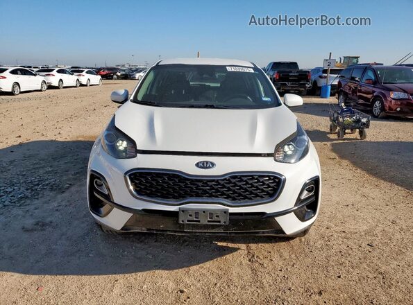 KNDPMCAC4L7748193 2020 KIA SPORTAGE White Դիմացի տեսք