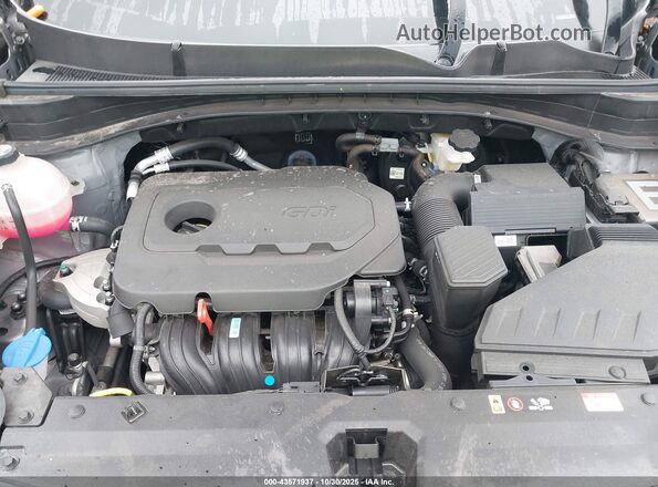 KNDPMCAC4N7007092 2022 KIA SPORTAGE Gray Вид ззаду