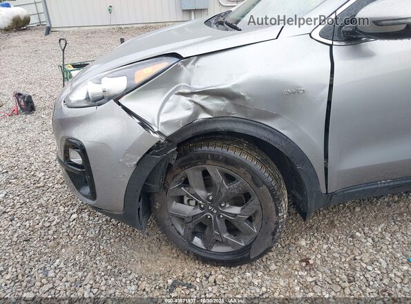KNDPMCAC4N7007092 2022 KIA SPORTAGE Gray Вид спереду