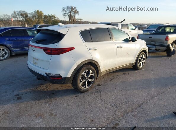 KNDPMCAC6L7821077 2020 KIA SPORTAGE Белый Задняя правая четверть