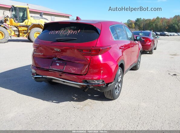 KNDPMCAC6N7010544 2022 KIA SPORTAGE Red Հետևի աջ