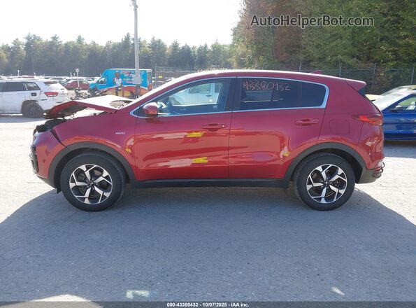 KNDPMCAC6N7010544 2022 KIA SPORTAGE Red 