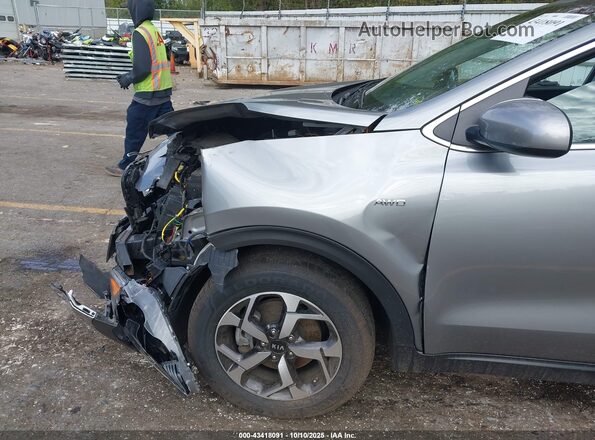 KNDPMCAC6N7966218 2022 KIA SPORTAGE Silver Դիմացի տեսք
