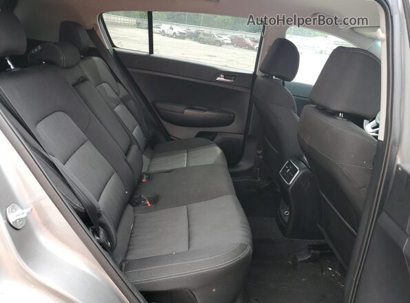 KNDPMCAC7L7821234 2020 KIA SPORTAGE Gray უკანა სალონის ხედი