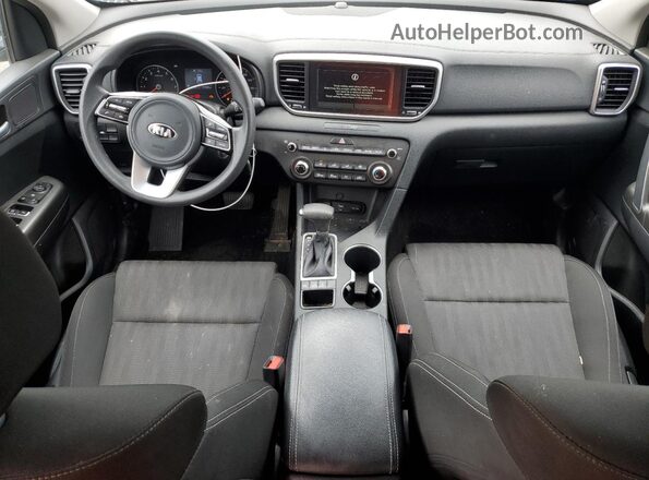 KNDPMCAC7L7821234 2020 KIA SPORTAGE Gray წინა პანელის ხედი