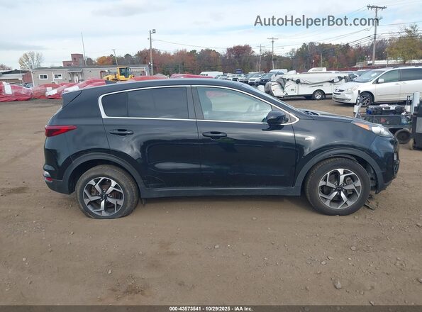KNDPMCAC7L7833450 2020 KIA SPORTAGE Black უკანა სალონის ხედი