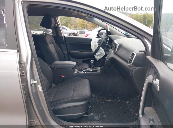 KNDPMCAC8L7629269 2020 KIA SPORTAGE Silver წინა სალონის ხედი