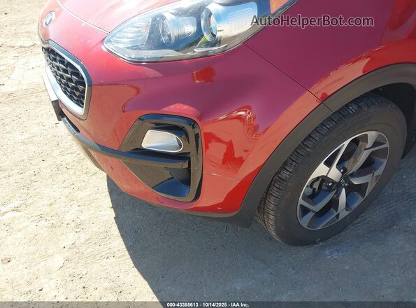 KNDPMCAC8N7023957 2022 KIA SPORTAGE Burgundy Front view