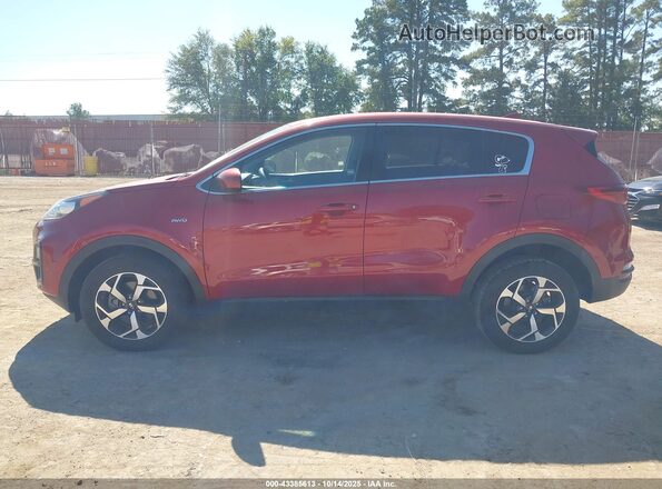 KNDPMCAC8N7023957 2022 KIA SPORTAGE Burgundy 360 interior view