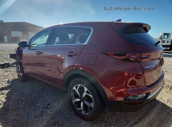 KNDPMCAC8N7965877 2022 KIA SPORTAGE Red Rear left
