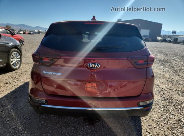 KNDPMCAC8N7965877 2022 KIA SPORTAGE Red Rear view