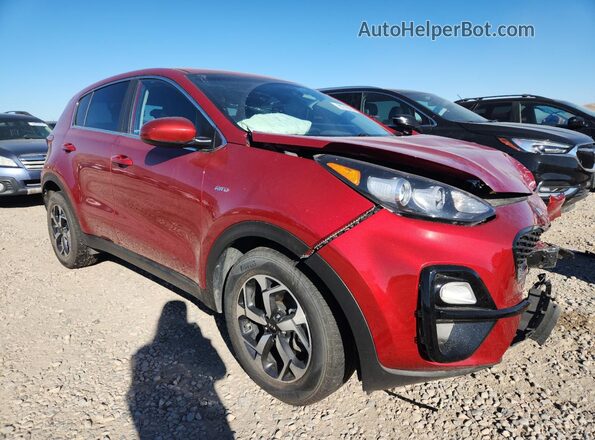 KNDPMCAC8N7965877 2022 KIA SPORTAGE Red Front right
