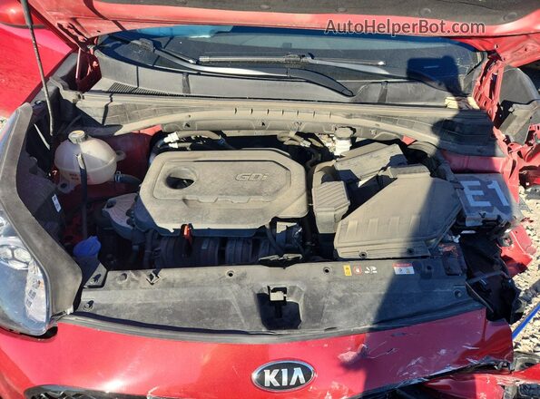 KNDPMCAC8N7965877 2022 KIA SPORTAGE Red Rear interior view
