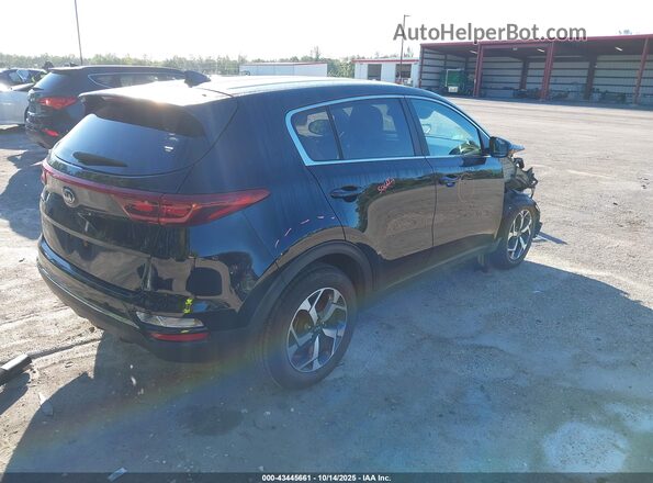 KNDPMCAC9L7739196 2020 KIA SPORTAGE Black უკანა მარჯვენა