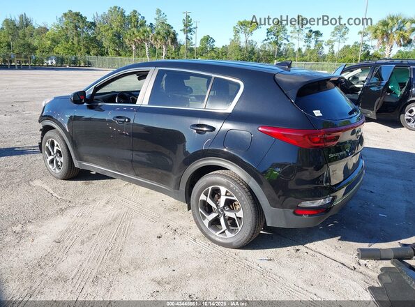 KNDPMCAC9L7739196 2020 KIA SPORTAGE Black უკანა მარცხენა