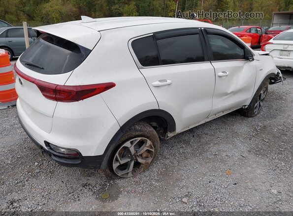 KNDPMCAC9L7765524 2020 KIA SPORTAGE White Задня права чверть
