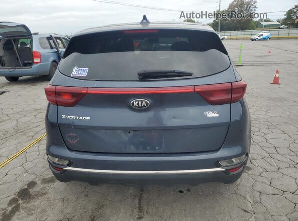KNDPMCACXL7728109 2020 KIA SPORTAGE Blue უკანა ხედი