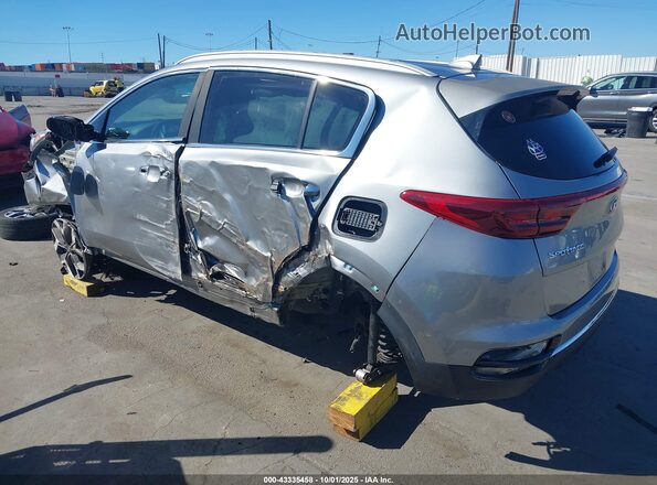 KNDPN3AC1M7890984 2021 KIA SPORTAGE Silver უკანა მარცხენა