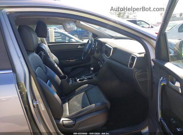 KNDPN3AC1M7890984 2021 KIA SPORTAGE Silver წინა სალონის ხედი