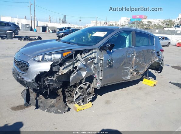 KNDPN3AC1M7890984 2021 KIA SPORTAGE Silver წინა ხედი
