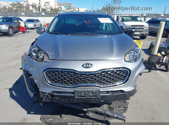 KNDPN3AC1M7890984 2021 KIA SPORTAGE Silver ხელსაწყოთა პანელის ხედი