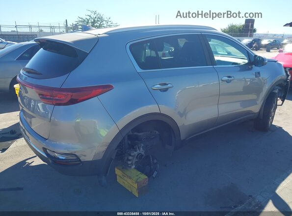 KNDPN3AC1M7890984 2021 KIA SPORTAGE Silver უკანა მარჯვენა