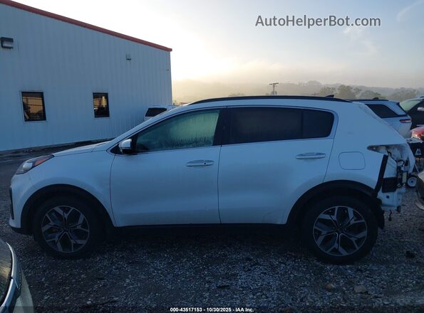KNDPN3AC2L7822384 2020 KIA SPORTAGE White Widok wnętrza 360 stopni