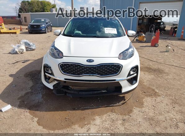 KNDPN3AC3N7996404 2022 KIA SPORTAGE White Вид задньої частини салону
