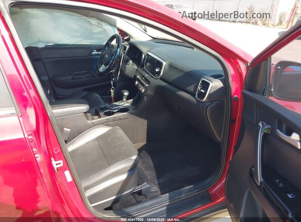 KNDPN3ACXL7697411 2020 KIA SPORTAGE Red წინა სალონის ხედი