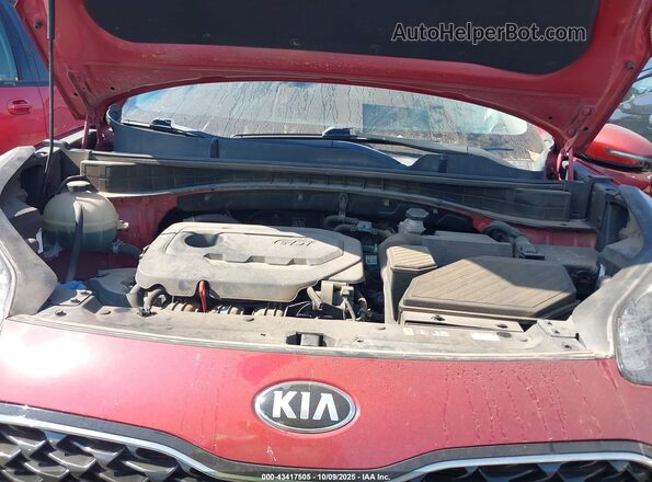 KNDPN3ACXL7697411 2020 KIA SPORTAGE Red უკანა ხედი