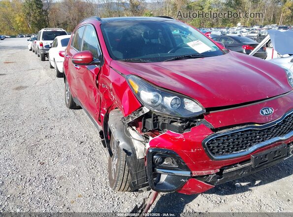 KNDPNCAC0N7984100 2022 KIA SPORTAGE Red Widok z przodu